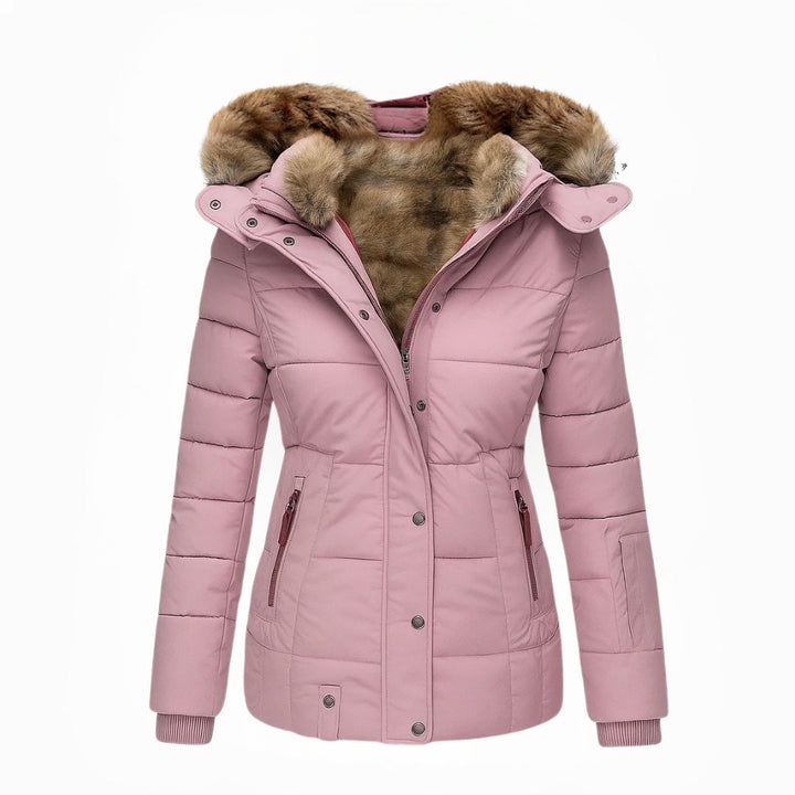 Valentina™ | Cappotto Invernale Foderato in Pelliccia