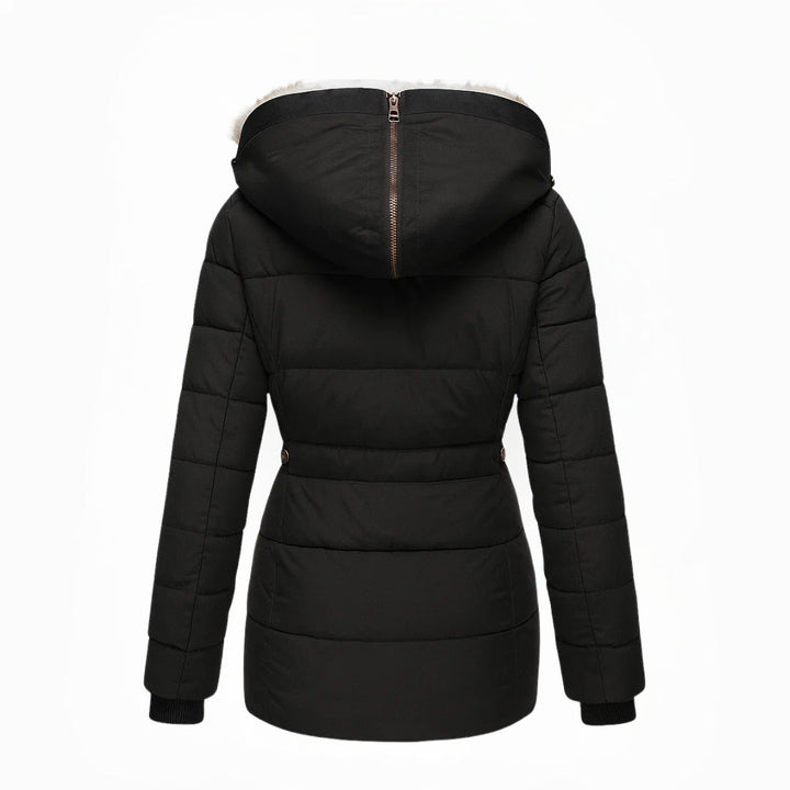 Valentina™ | Cappotto Invernale Foderato in Pelliccia