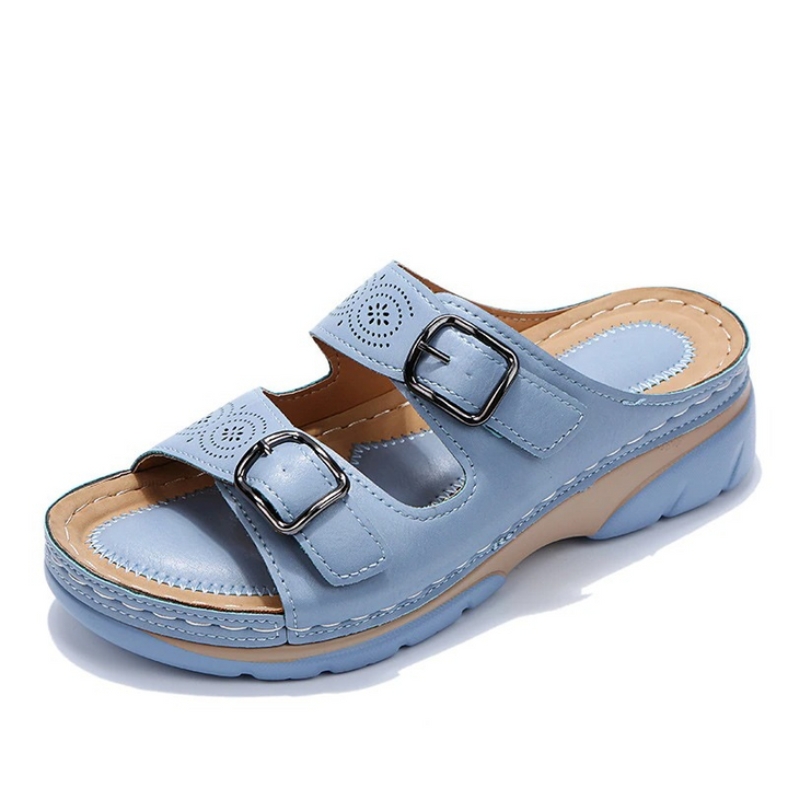 Kerstin™ | Sandali ortopedici per sperone calcaneare, piedi larghi e artrosi