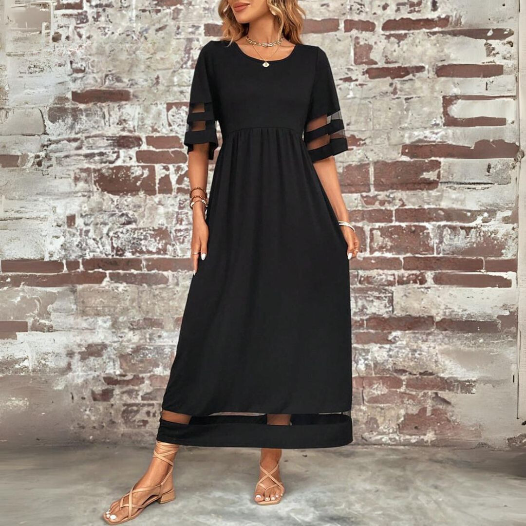 Giulia | Abito Midi Scolpente con Effetto Pancia Sottile