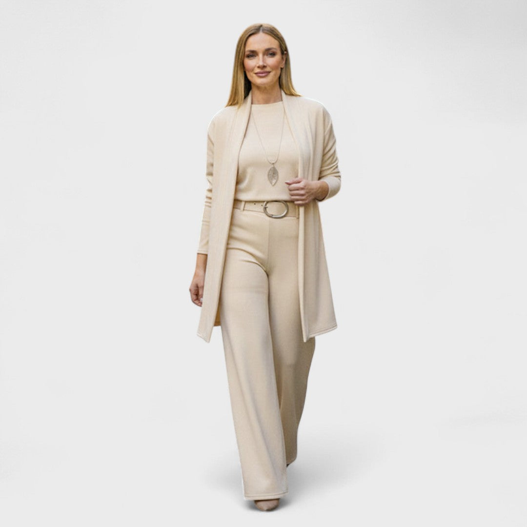 Amira - Elegante e Confortevole Completo Femminile a Tre Pezzi