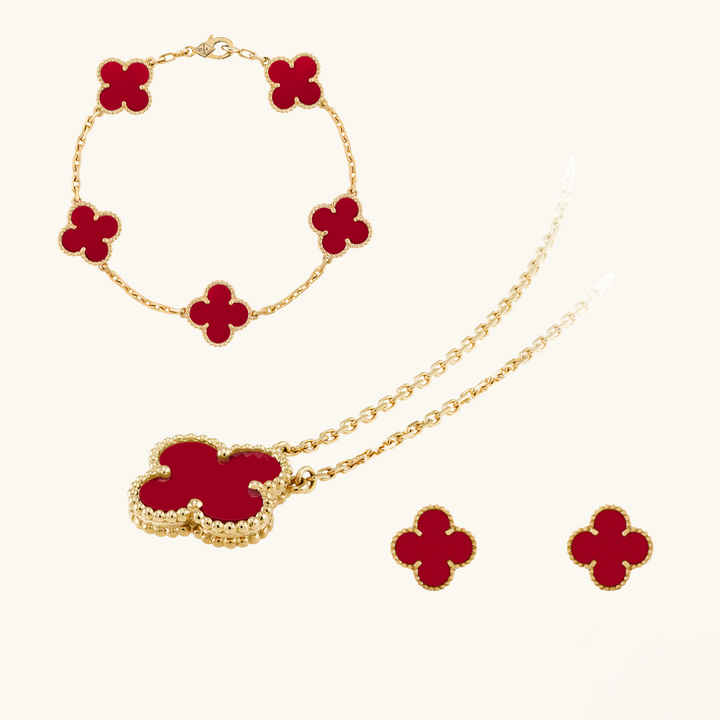 Set Quadrifoglio Rosso