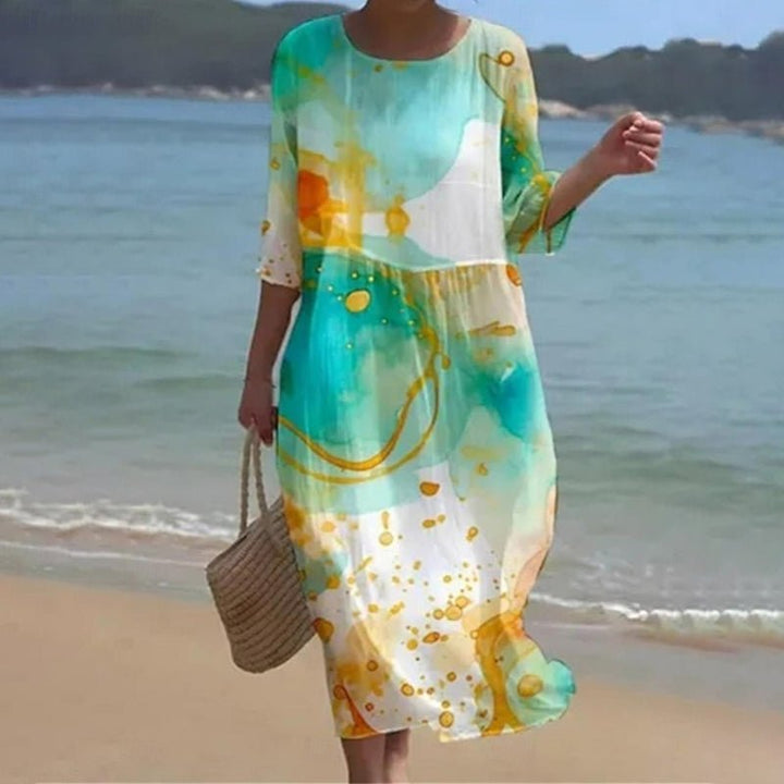 Zara | Sunset Floral Dress