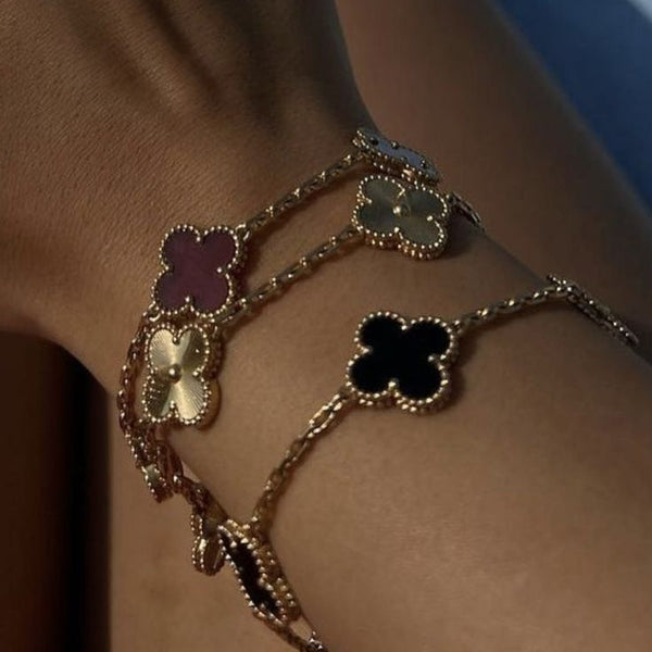 Bracciali Quadrifoglio Confezione da Sei