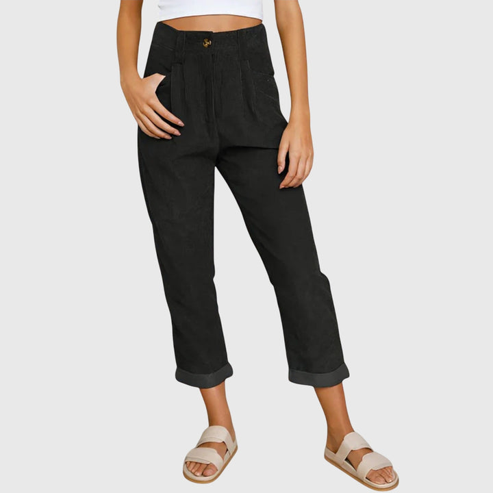 Ubalda | Pantaloni Donna in Velluto a Coste