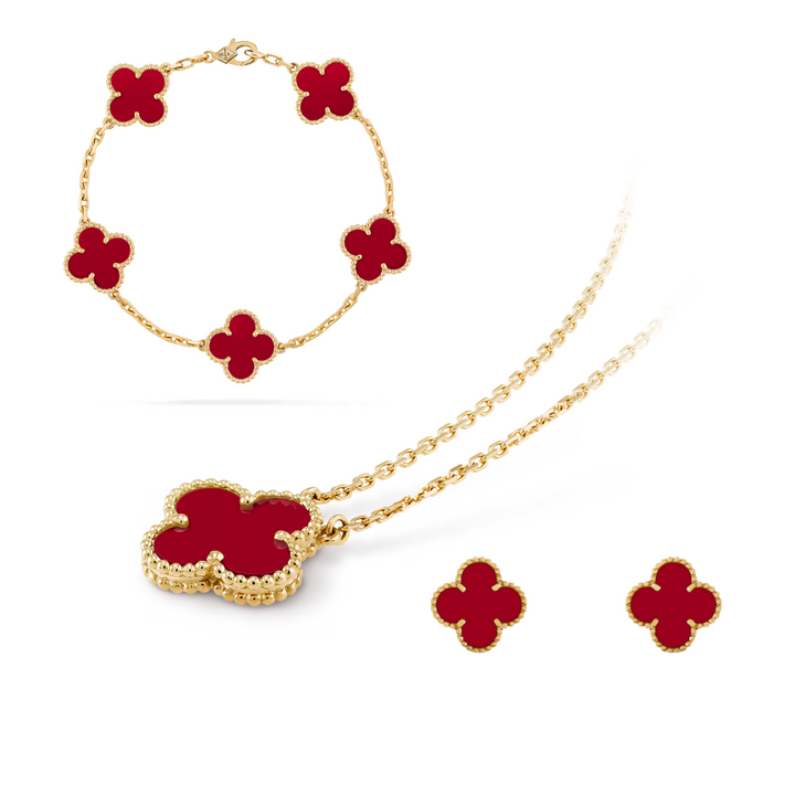Set Quadrifoglio Rosso