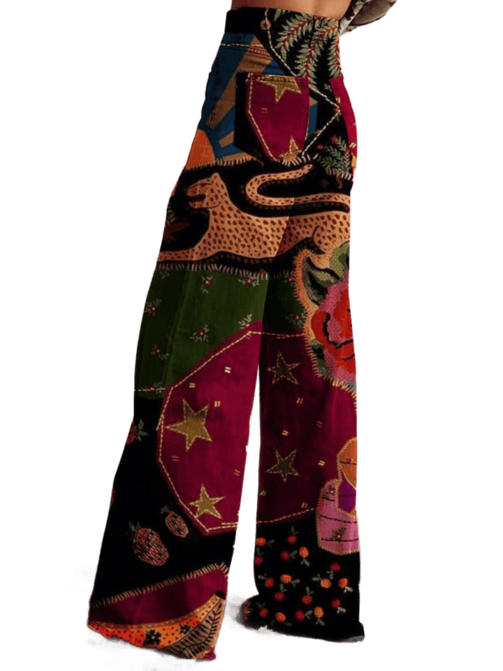 Léna - Pantaloni Boho Chic
