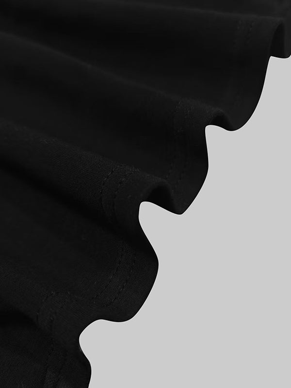 Abito Maxi Elegante con Bottoni Laterali