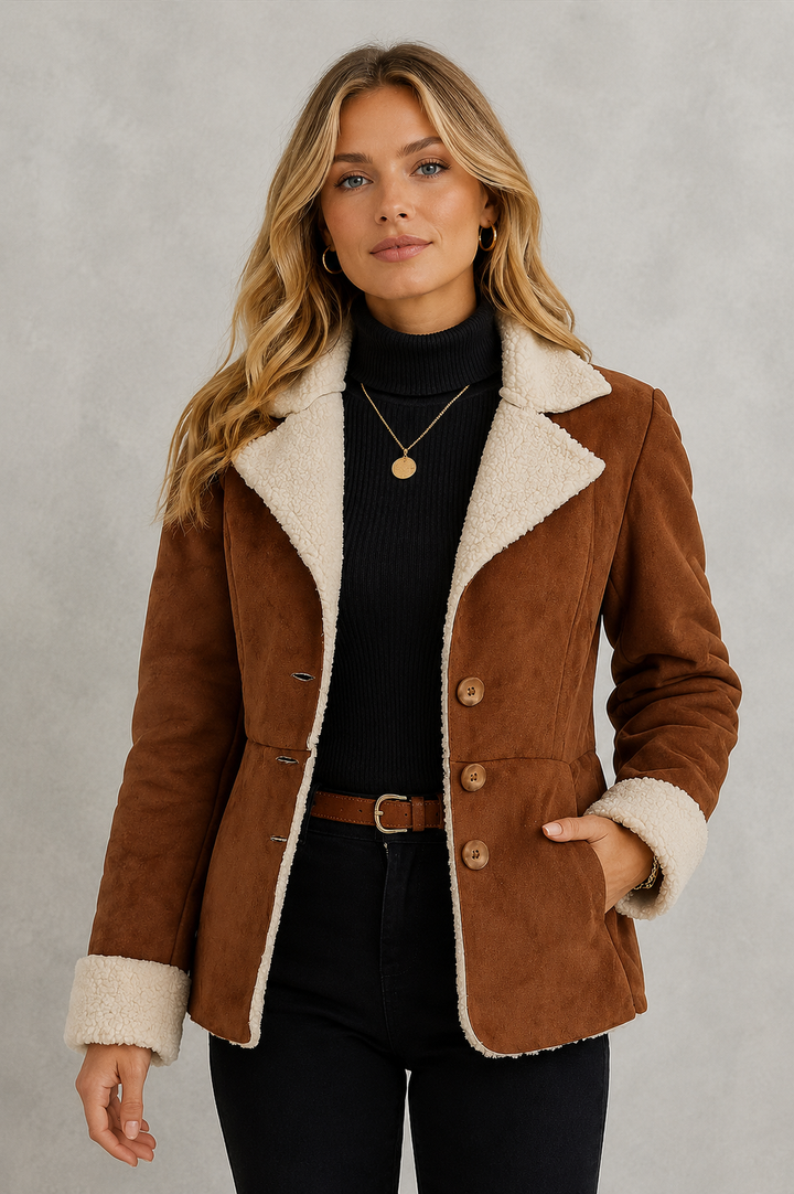 Isabella™ Giacca in Pelliccia Sintetica da Donna