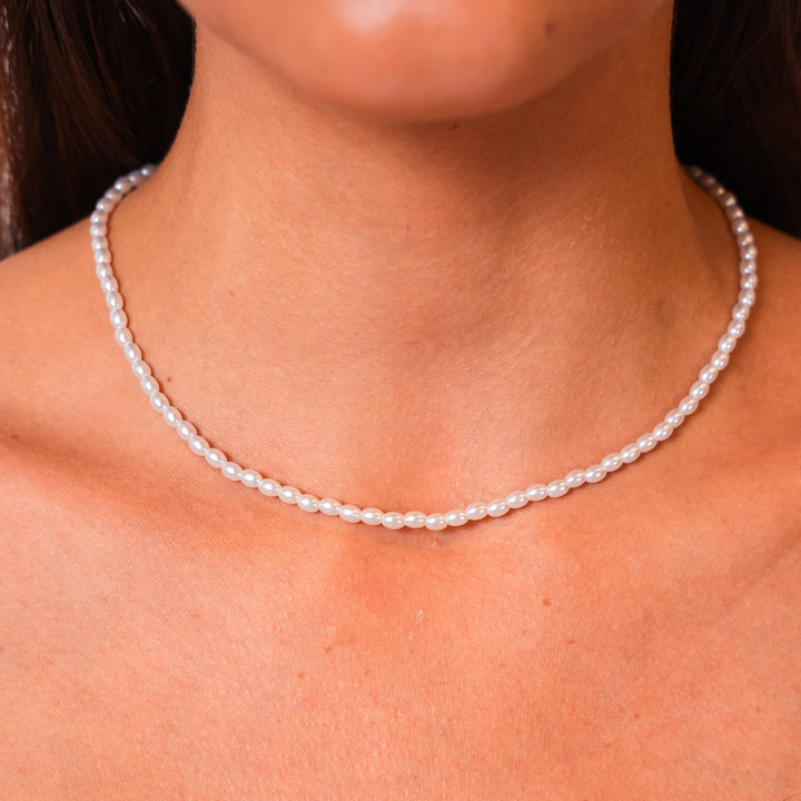 Choker con Perle