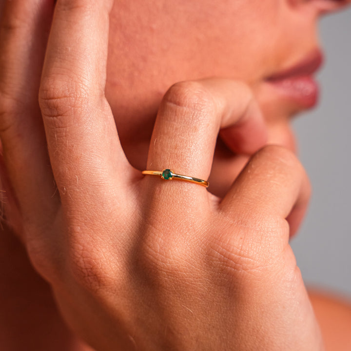 Anello di smeraldo
