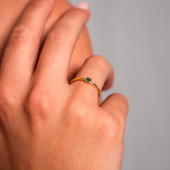 Anello di smeraldo