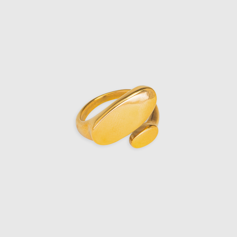 Anello Doppio Brillante