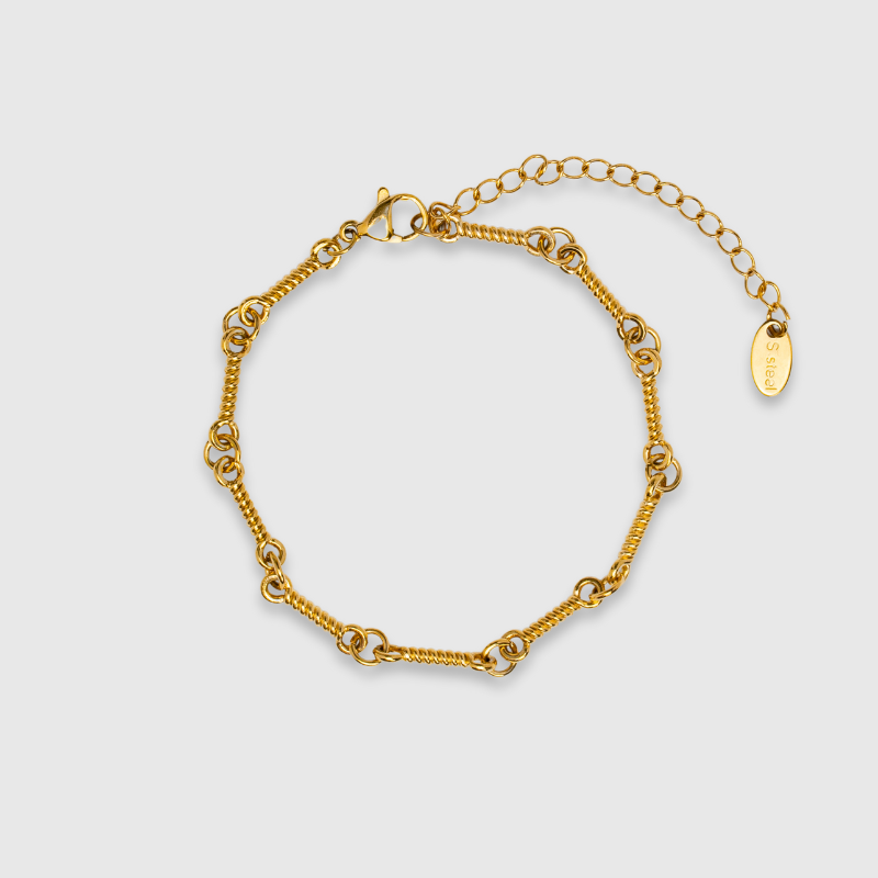 Bracciale a Catena Intrecciata