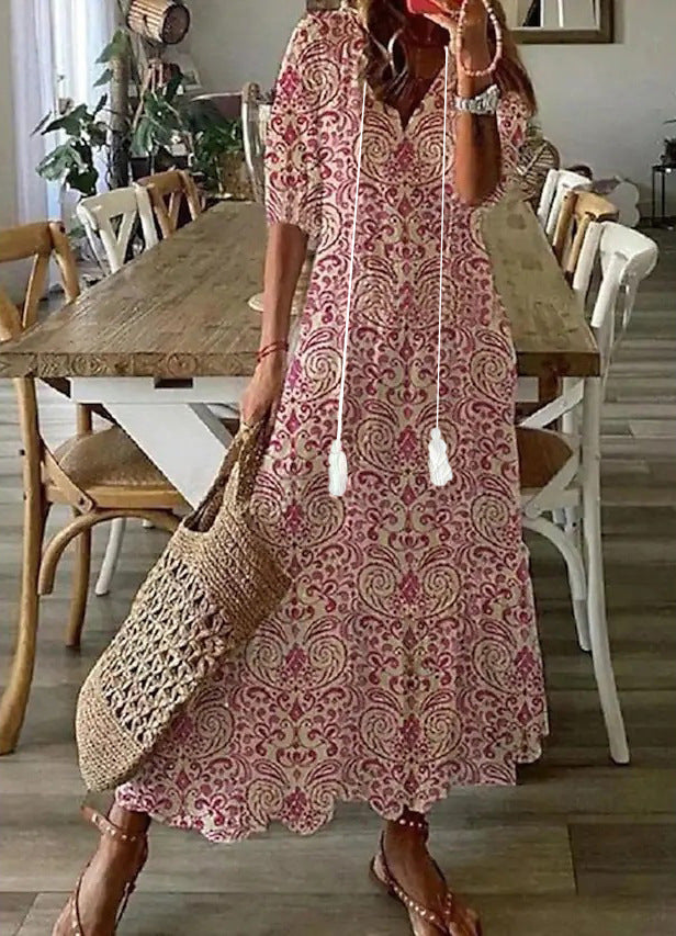 Sofia | Abito Maxi Estivo Boho Vintage