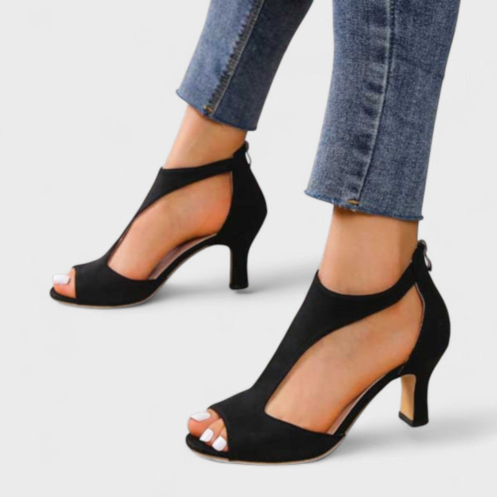 Zorine - Sandali Ortopedici con Tacco Elegante