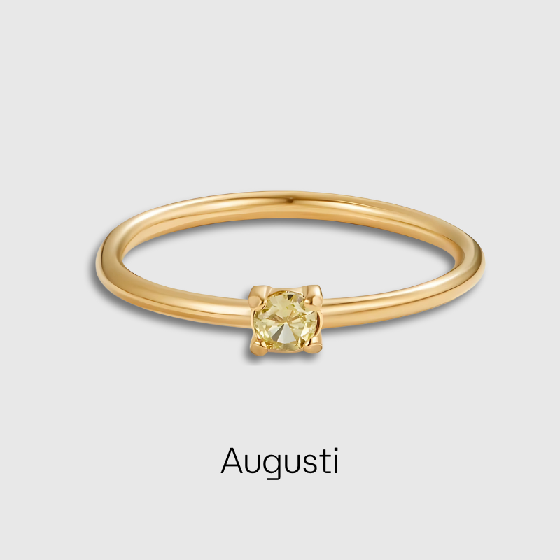Anello del mese di nascita