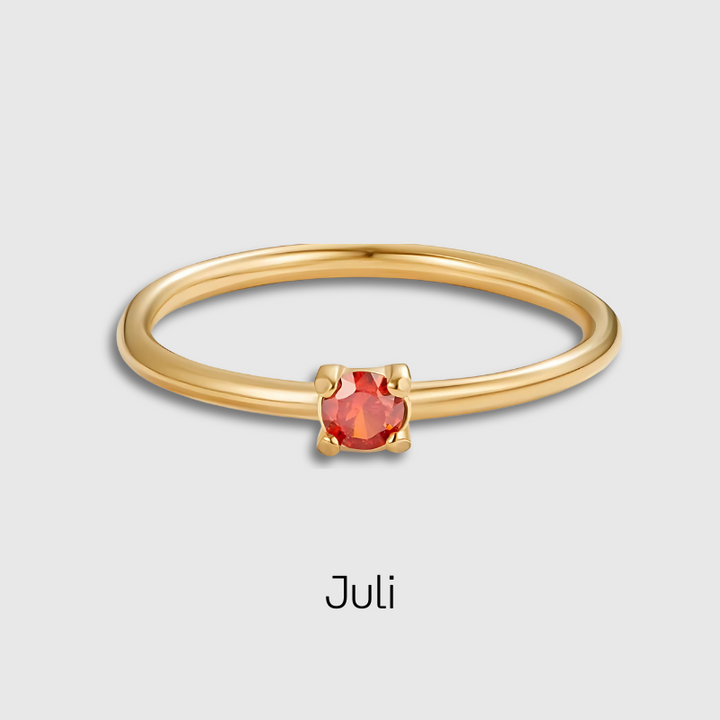 Anello del mese di nascita