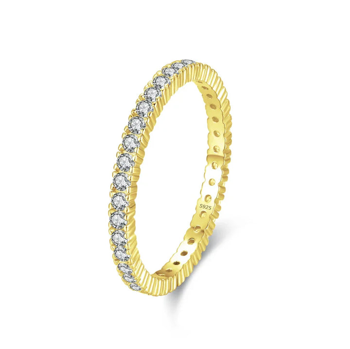 Anello Eternity Minimal Luminoso