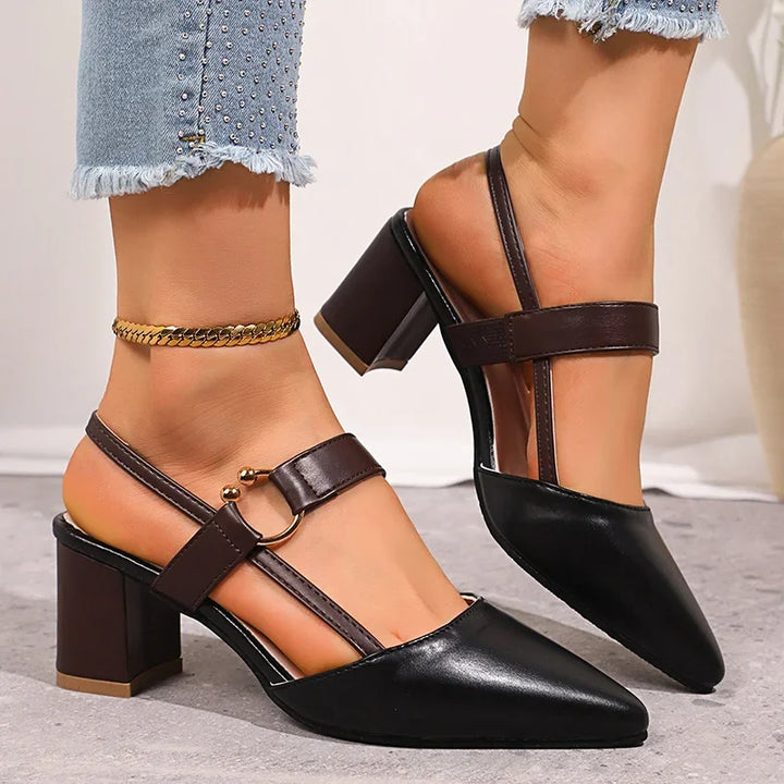 Mirella Heels with Ring Detail