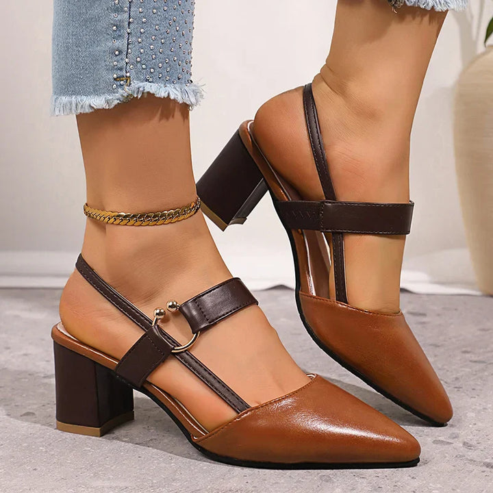 Mirella Heels with Ring Detail