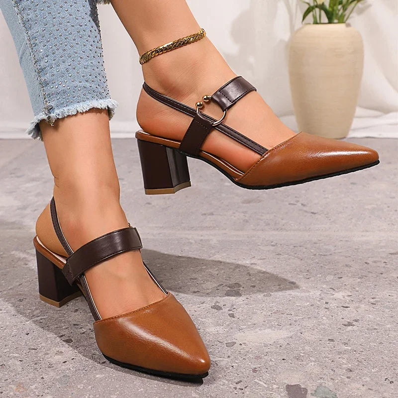 Mirella Heels with Ring Detail