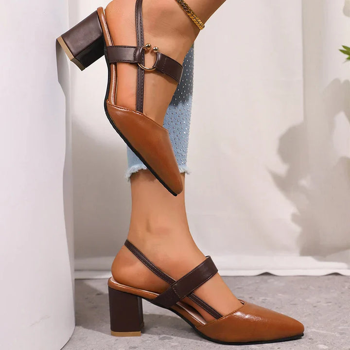 Mirella Heels with Ring Detail