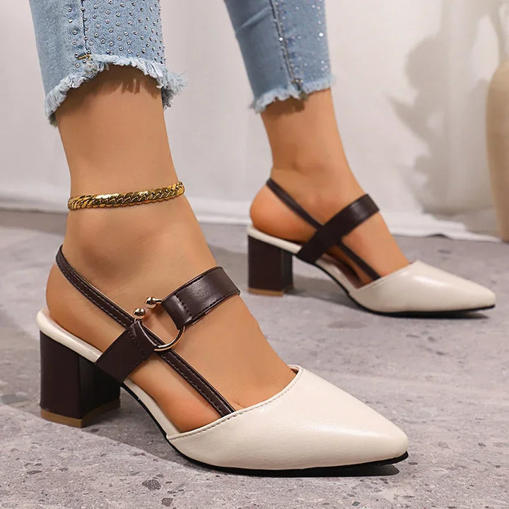 Mirella Heels with Ring Detail