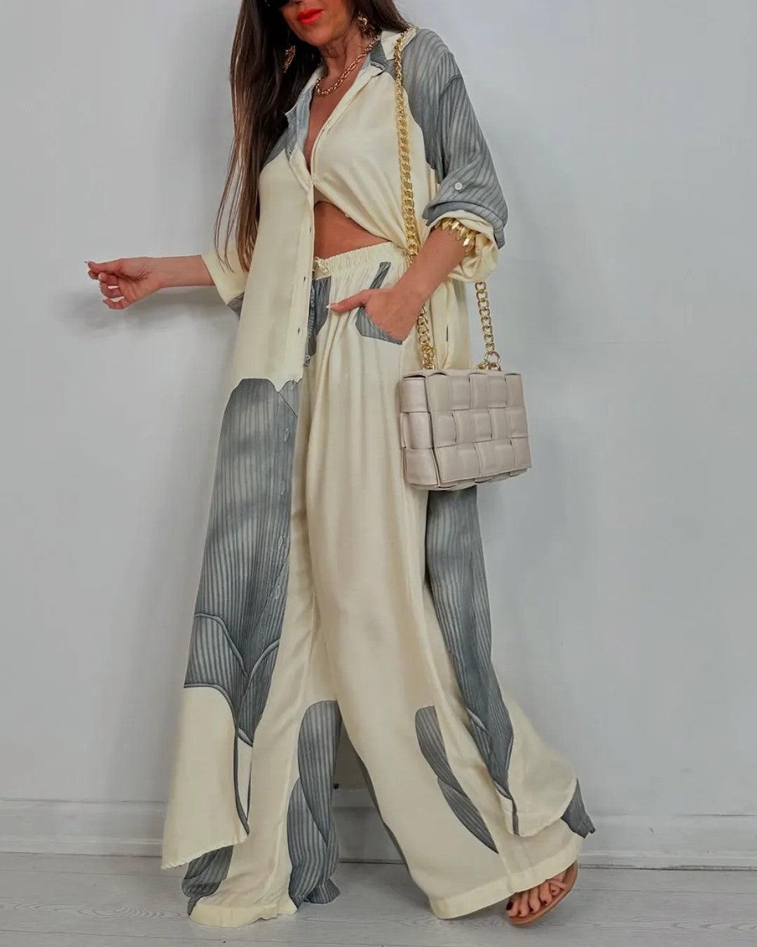 Adelasia Completo Donna con Scollo a V, photo 1