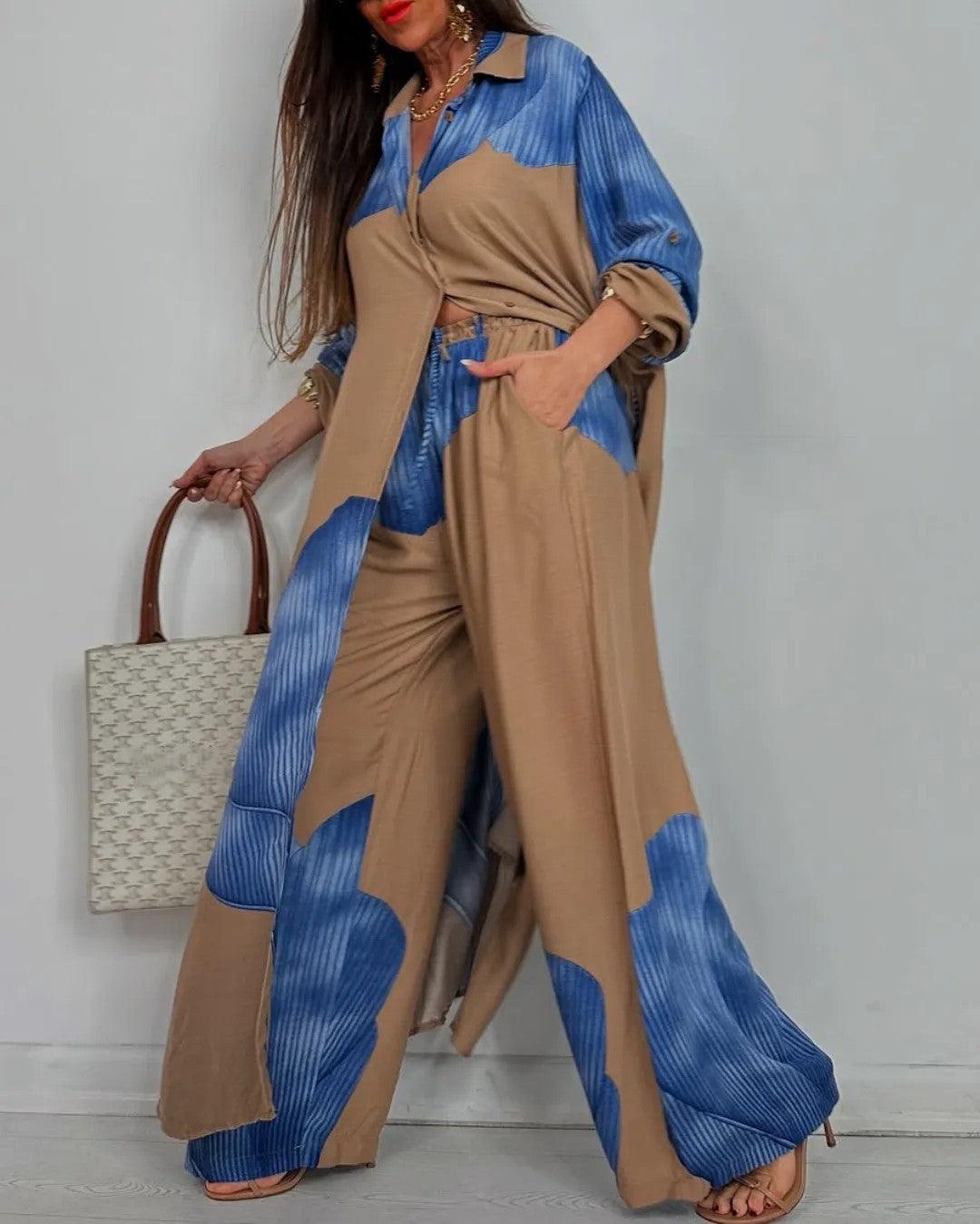 Adelasia Completo Donna con Scollo a V, photo 4