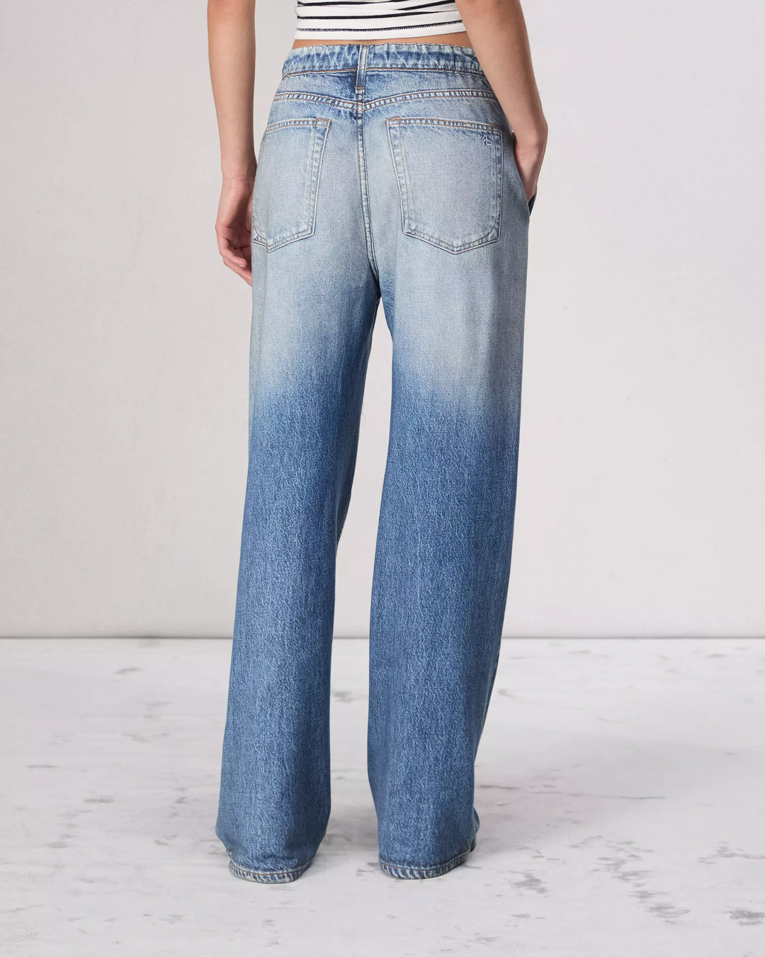 Hermione | Pantaloni Donna in Denim Scuro
