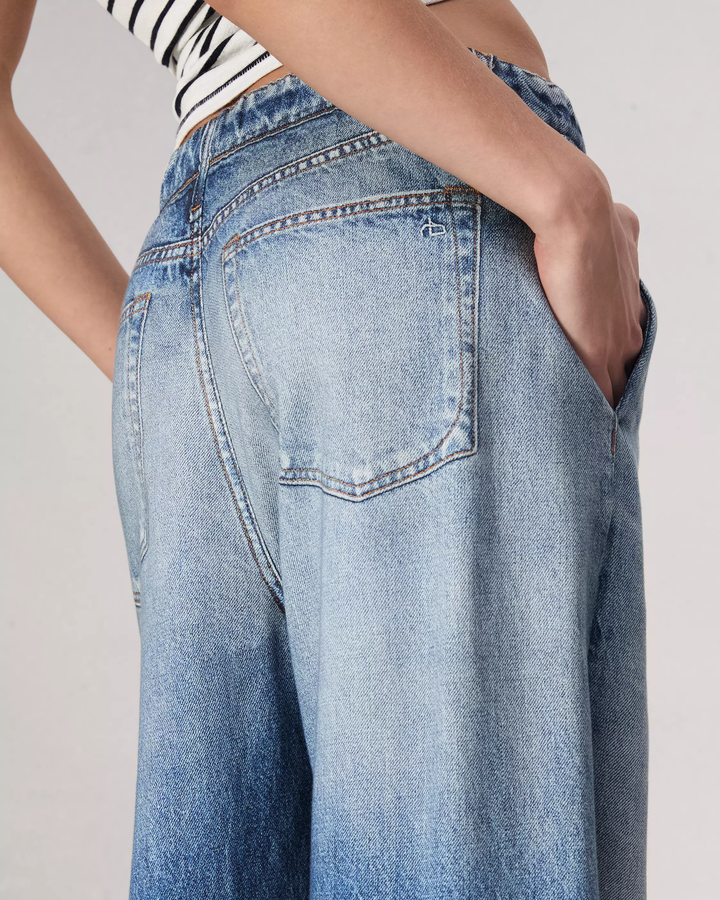 Hermione | Pantaloni Donna in Denim Scuro