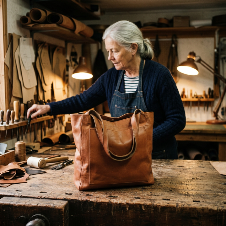 Ambrogina Borsa a Tracolla Donna in Pelle, photo 5
