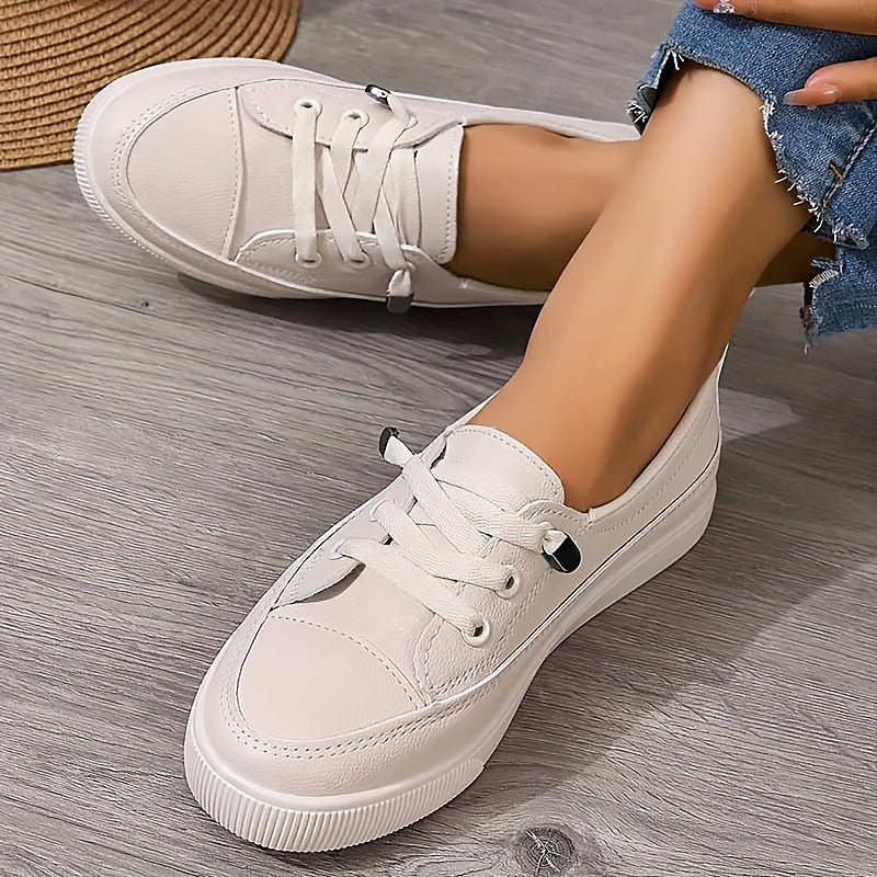 Basilia Sneakers Donna in Bianco, photo 1
