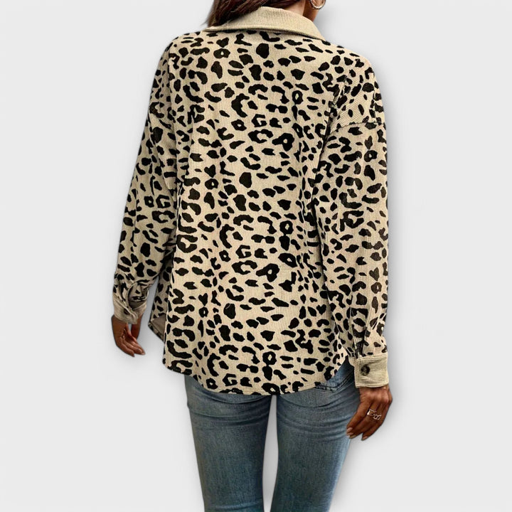Giacca Camicia Leopardata Aurora