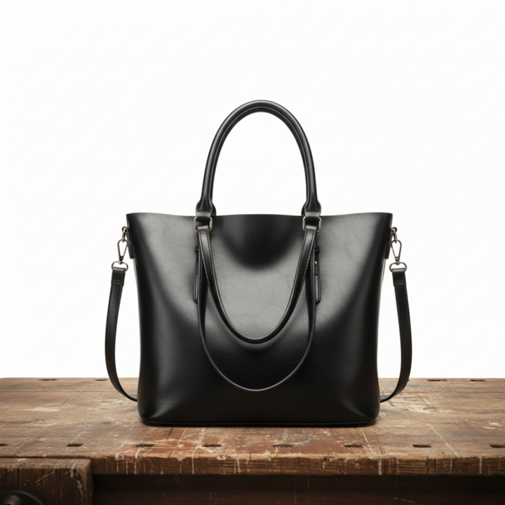 Climene Borsa a Tracolla Donna in Pelle in Caramel, photo 2