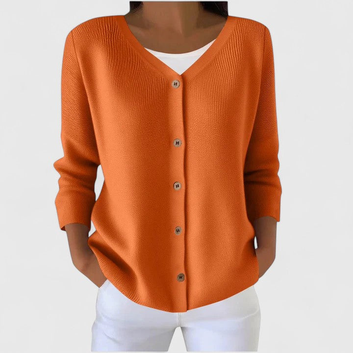 Cloe Cardigan Donna in Verde, photo 5