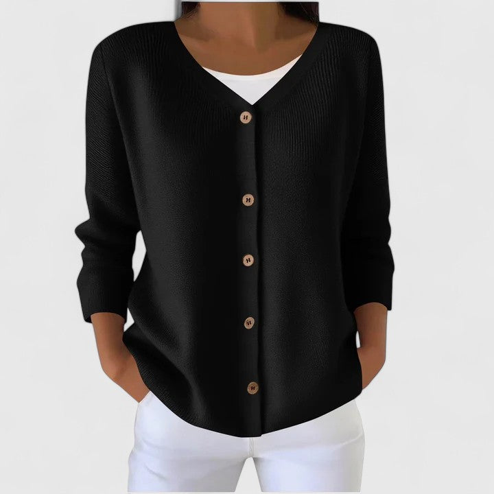 Cloe Cardigan Donna in Verde, photo 8