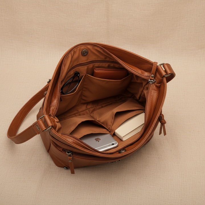Desideria Borsa Donna in Caramel, photo 7