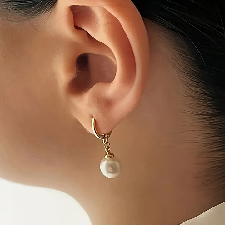 Set di gioielli eleganti con perle