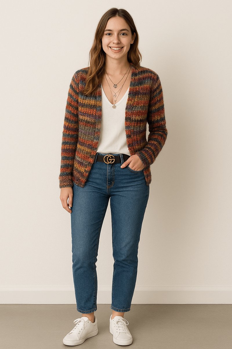 Edda cardigan e gilet da donna, foto 2