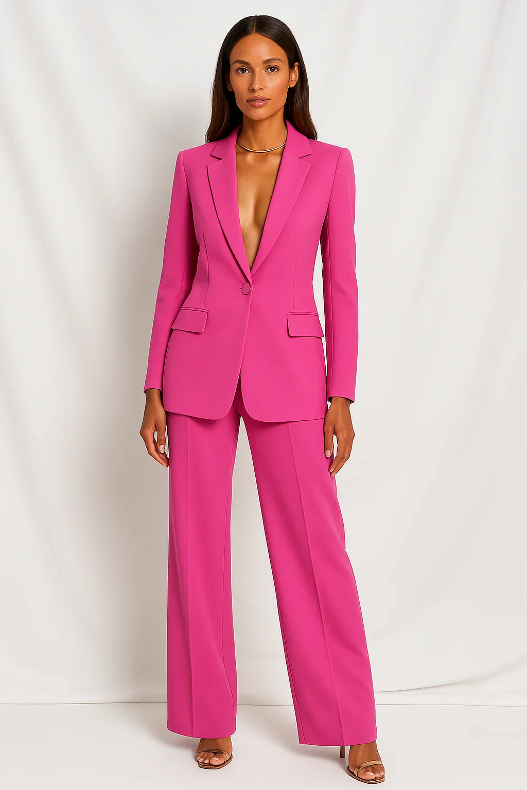 Completo blazer e pantalone da donna alla moda