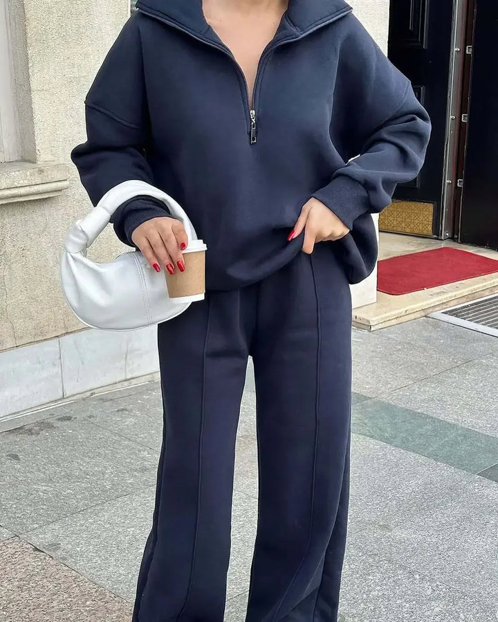 Completo pantalone e felpa da donna