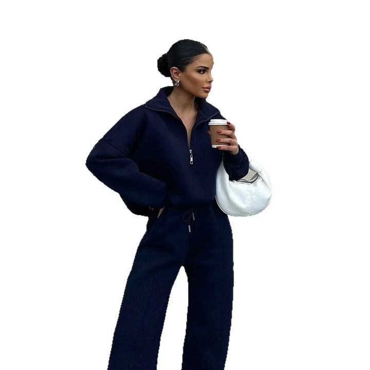 Completo pantalone e felpa da donna