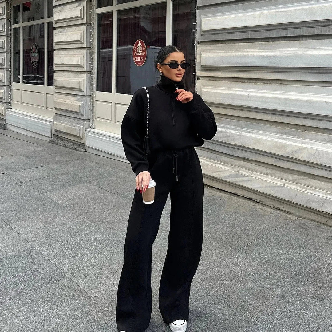 Completo pantalone e felpa da donna