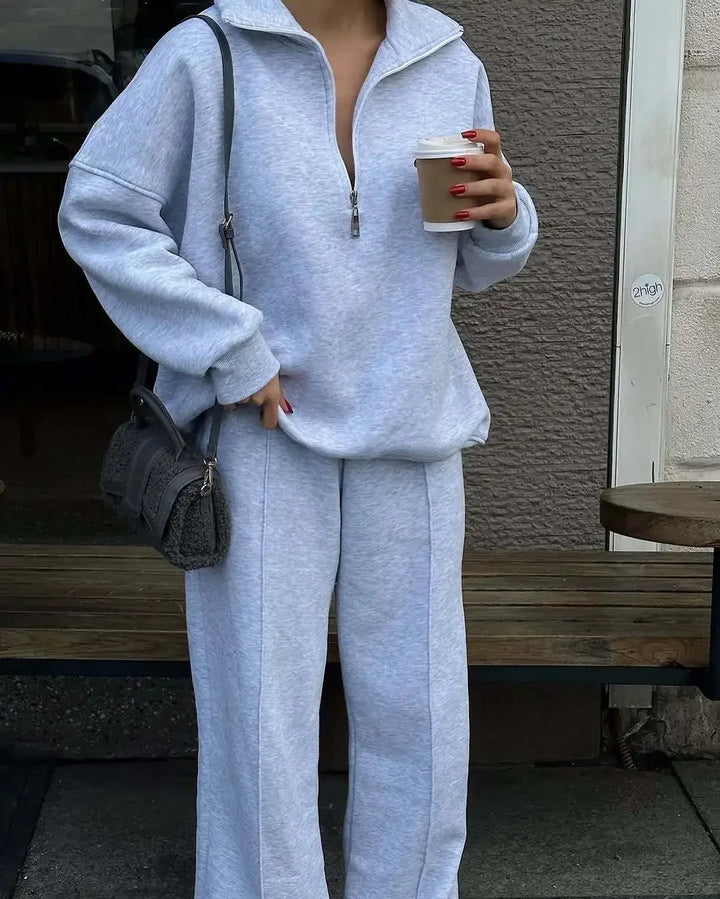 Completo pantalone e felpa da donna