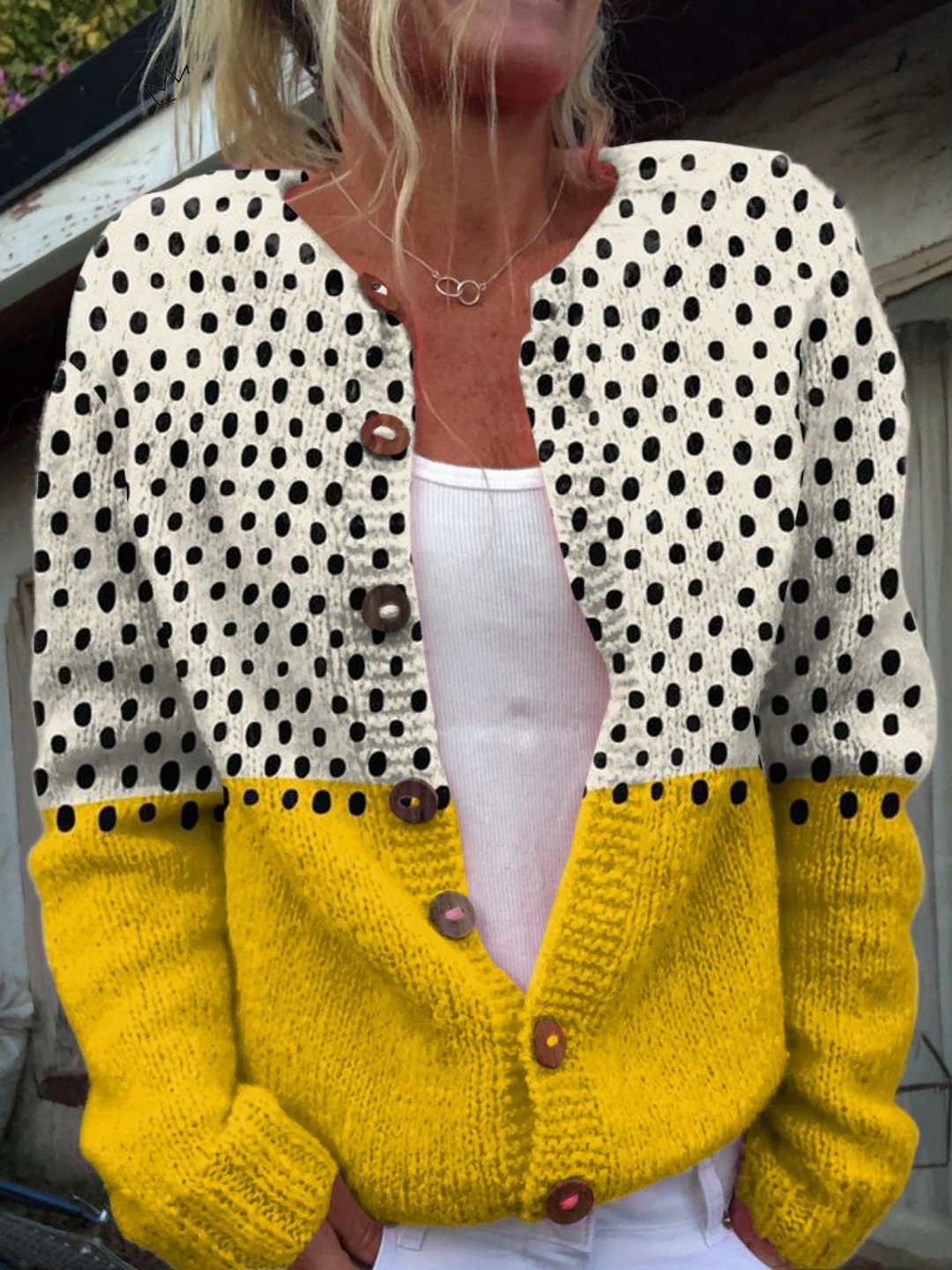 Ghita Cardigan Donna in Multicolore, photo 1