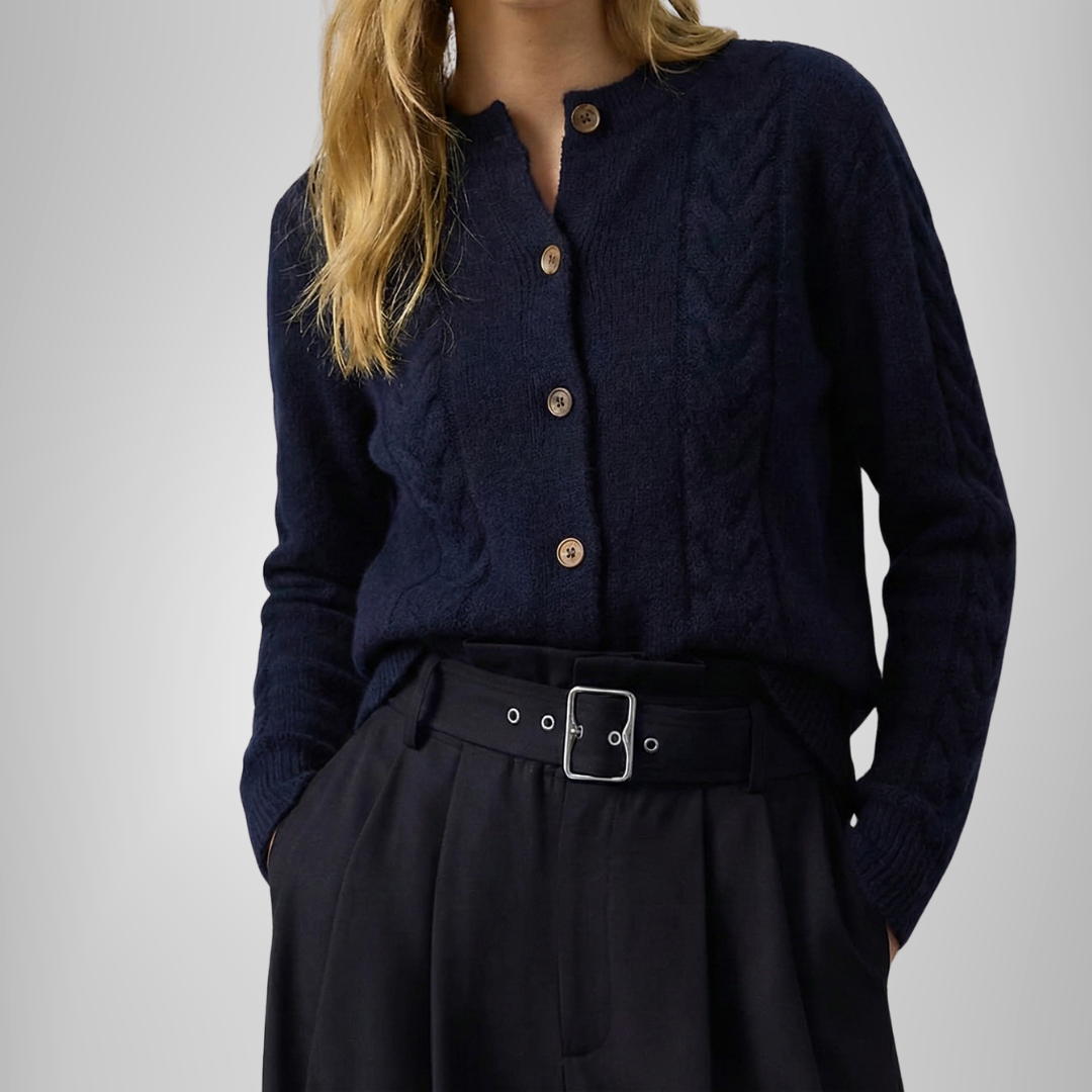 Gilberta Cardigan Donna con Trecce, photo 2