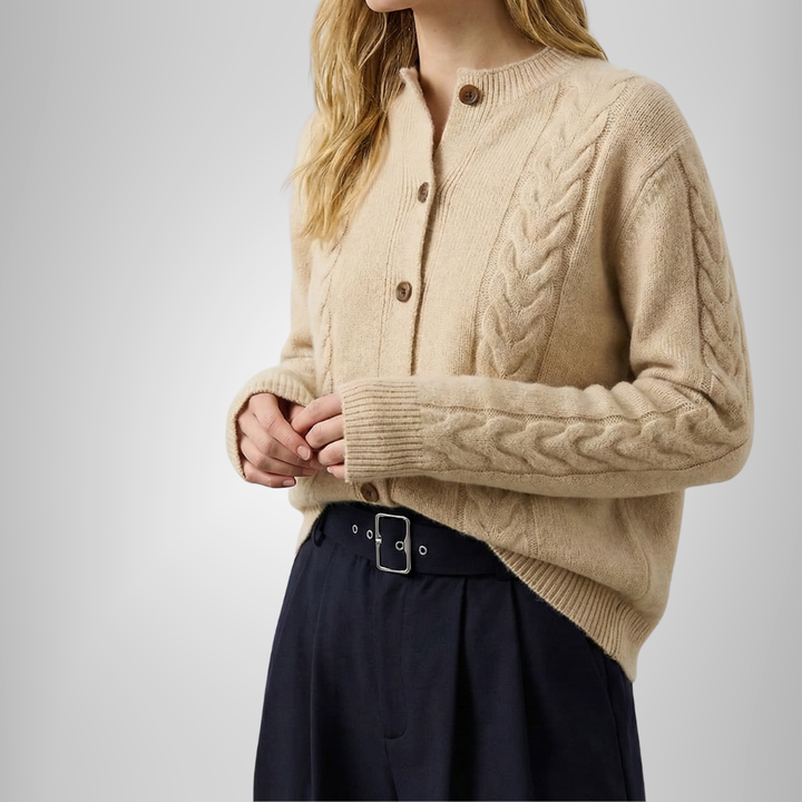 Gilberta Cardigan Donna con Trecce, photo 4