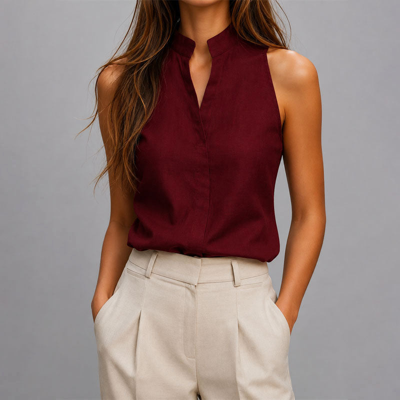 Ilda Blusa Donna senza Maniche, photo 1